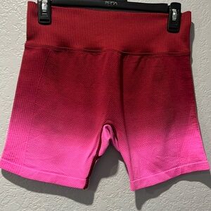PINK Ombré Seamless Biker Shorts